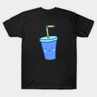 Kawaii Drink (blue) T-Shirt